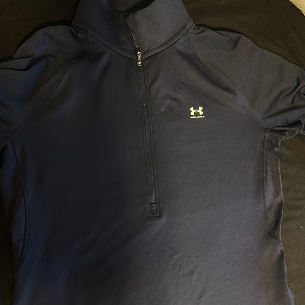 Under Armour Black Quarter-Zip Pullover